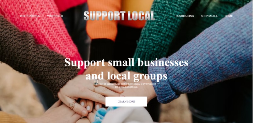 Support Local – screenshot 2