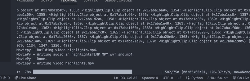 Automated Highlights Generator (AHG) – screenshot 1