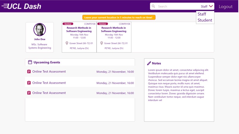UCL Dash – screenshot 1