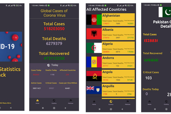 Covid-19 Statistics Tracker App