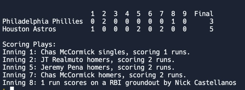 MLB Game Simulator – screenshot 2