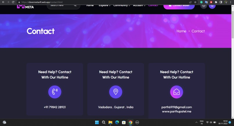 CLEVER META - A Place Where Barter the NFT's. – screenshot 11