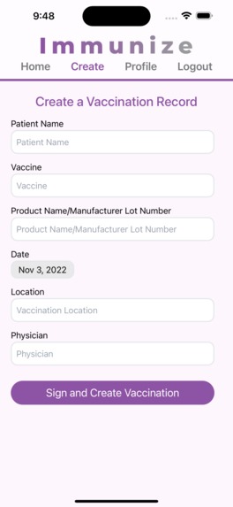 Immunize – screenshot 3