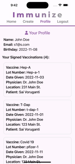 Immunize – screenshot 5