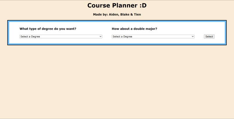 Course Planner – screenshot 1