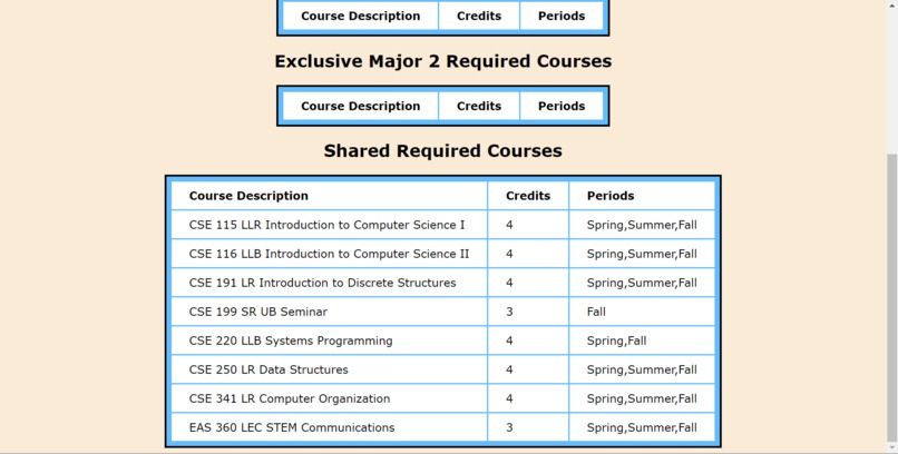 Course Planner – screenshot 3