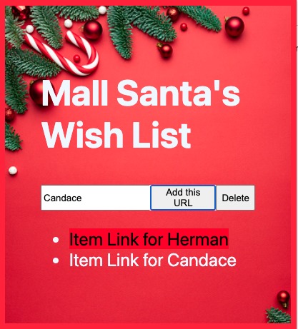 Mall Santa's Wishlist – screenshot 1