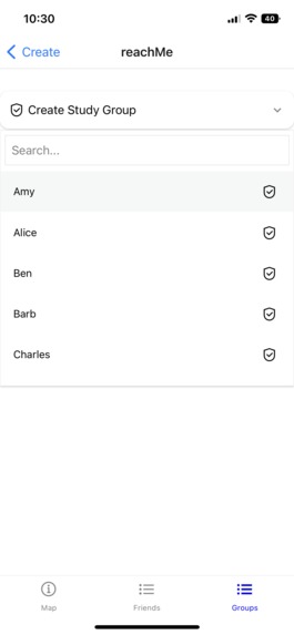 reachMe – screenshot 4