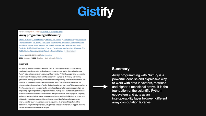Gistify – screenshot 2