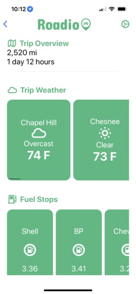 Roadio – screenshot 2