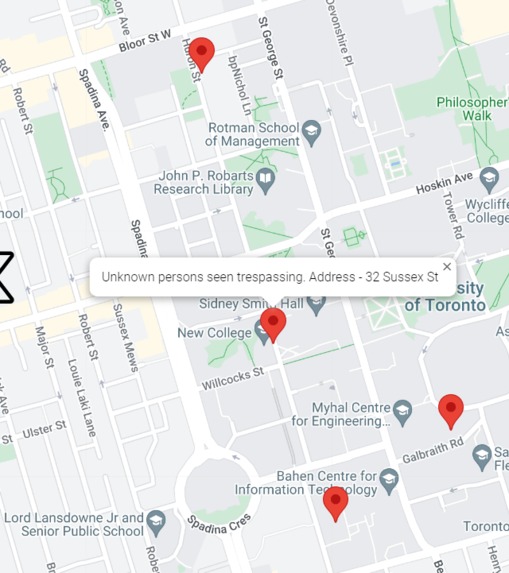 UniCrimeMap – screenshot 3