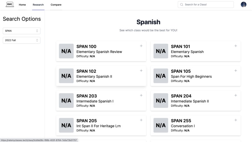 Rate My Classes – screenshot 2
