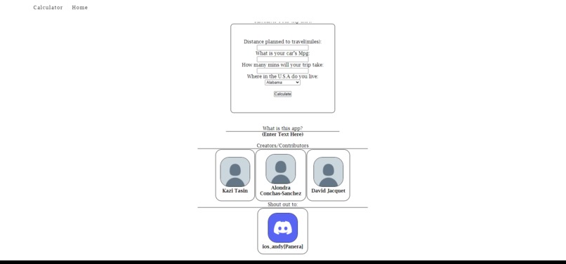 You Move Fuel Trip Calculator – screenshot 1