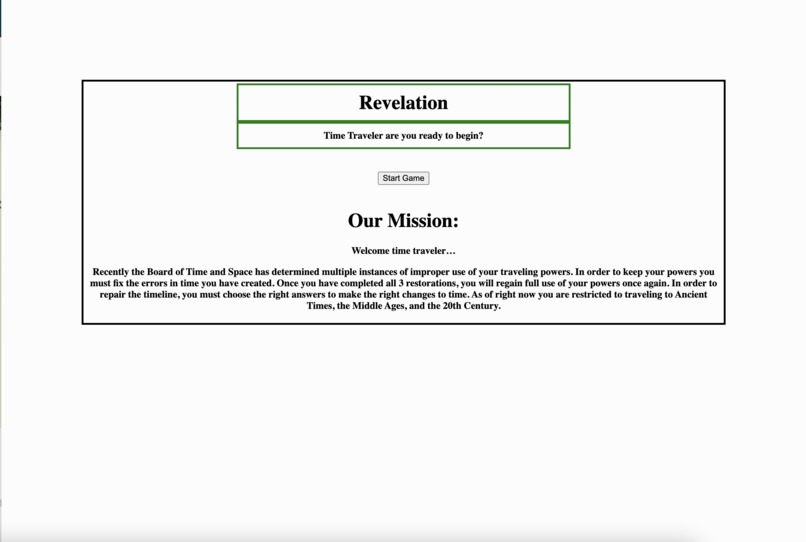 Revelation – screenshot 1