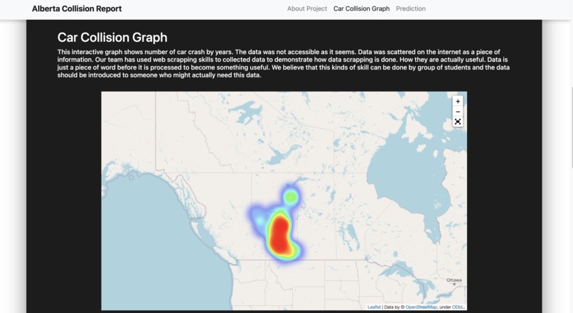 Alberta Collision Report – screenshot 1
