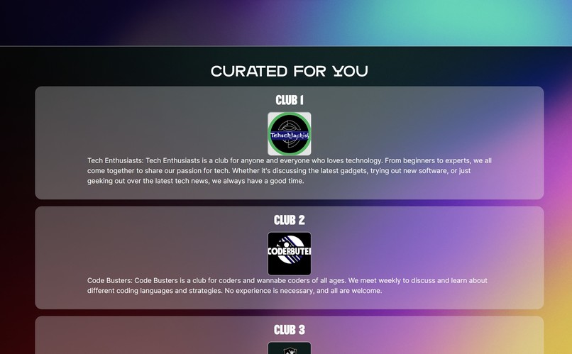 Club Circle – screenshot 4