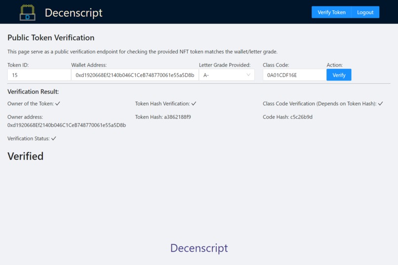 Decenscript – screenshot 2