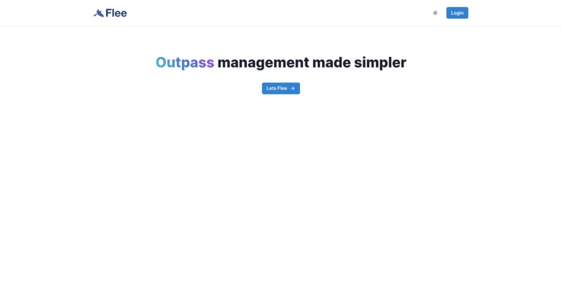Flee | Outpass Portal – screenshot 1