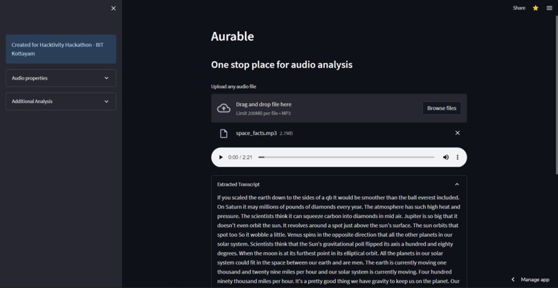 Aurable – screenshot 1