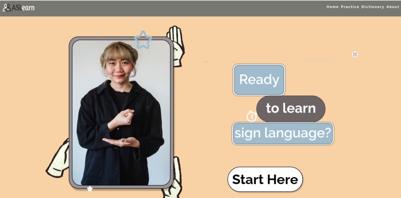 ASLearn – screenshot 1