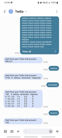 Source My SMS – screenshot 1