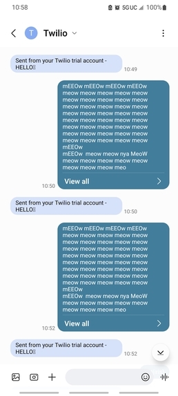 Source My SMS – screenshot 2