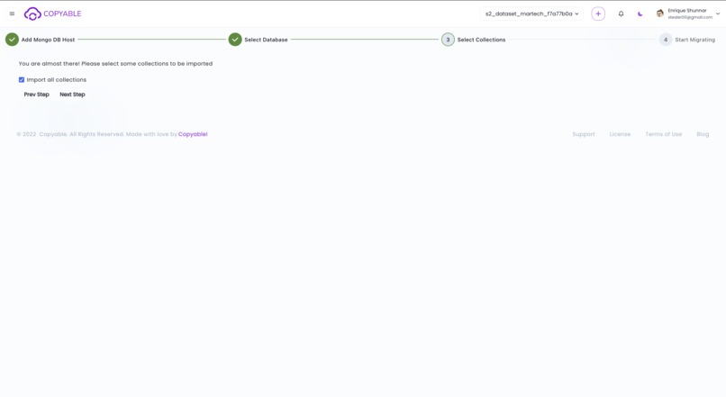 Copyable (a SingleStore DB migration tool) – screenshot 7