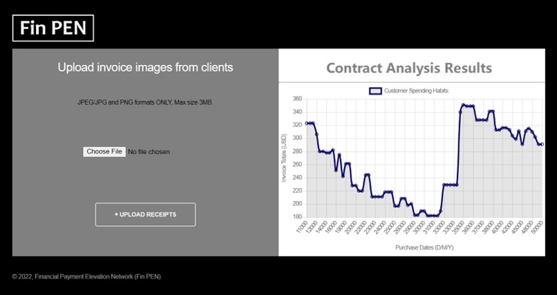 FinPEN – screenshot 1