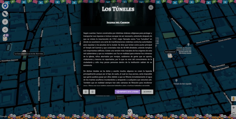 Mapa de Leyendas de México – screenshot 6