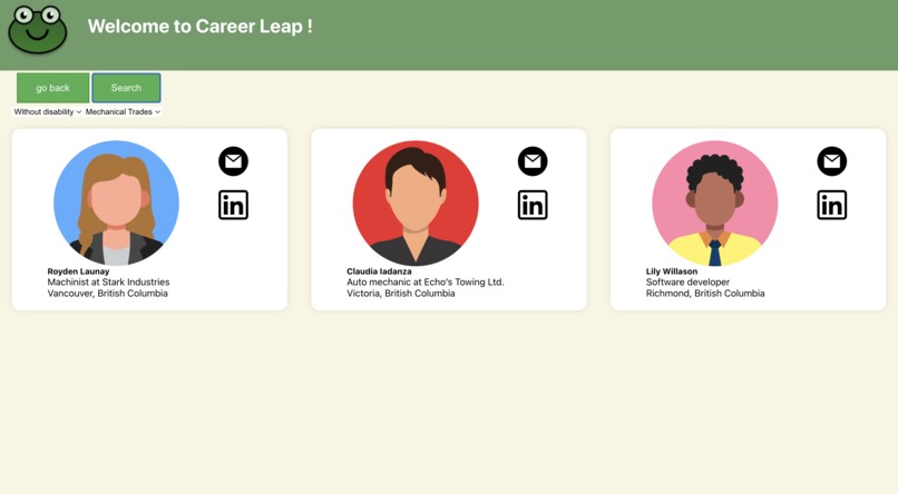 CareerLeap – screenshot 2