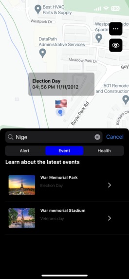 Live Location Awareness  – screenshot 1