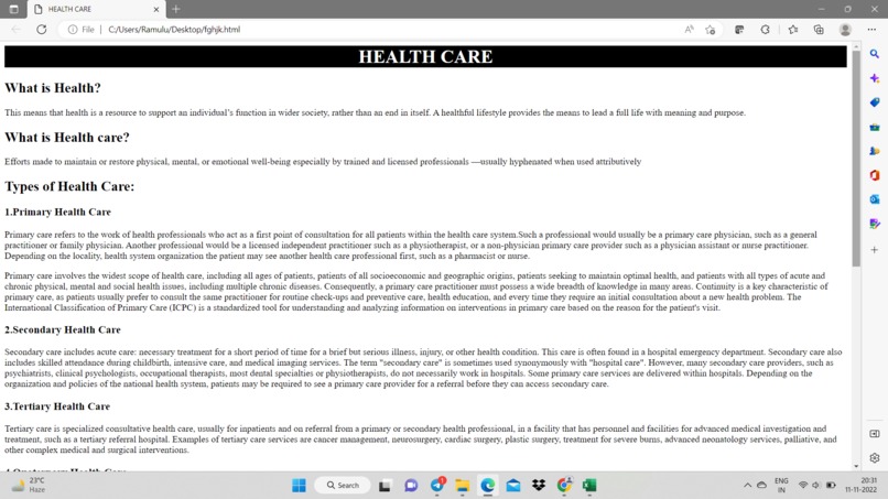 Health Care – screenshot 1