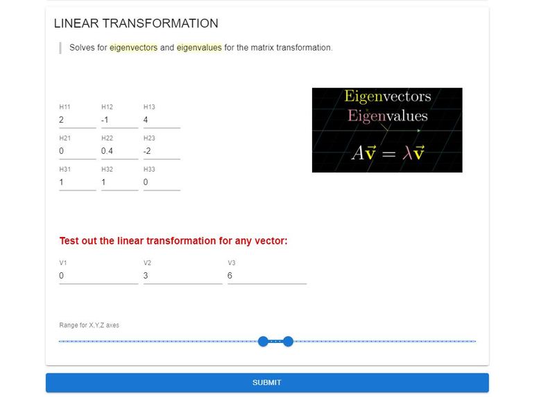 Linear Algebra Genie – screenshot 2
