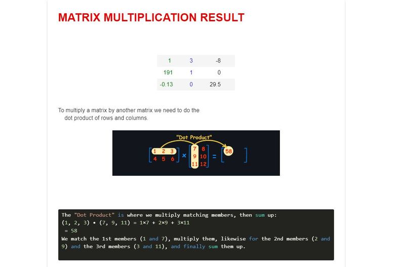 Linear Algebra Genie – screenshot 4