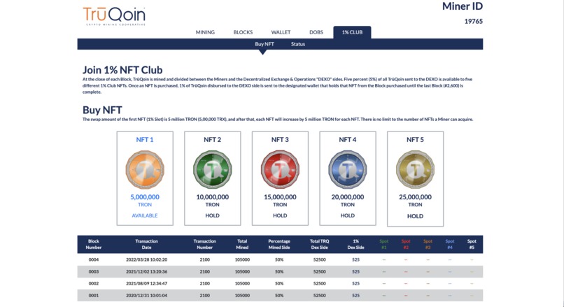 TrūQoin - Crypto Mining Activity Rewards – screenshot 45