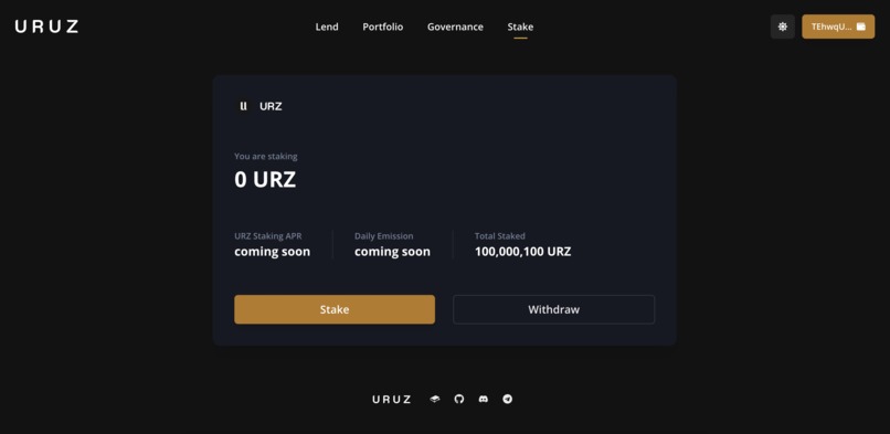 Uruz Finance – screenshot 2