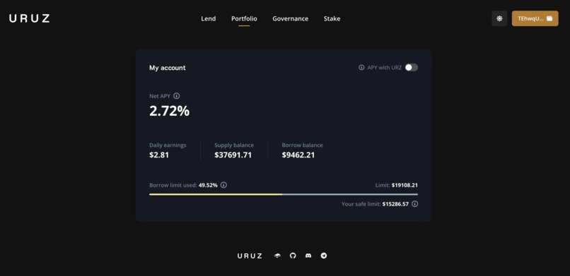 Uruz Finance – screenshot 4