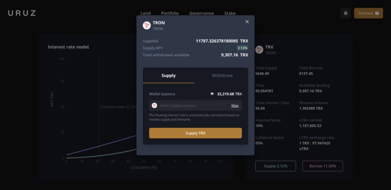 Uruz Finance – screenshot 7