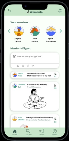 Womento – screenshot 2