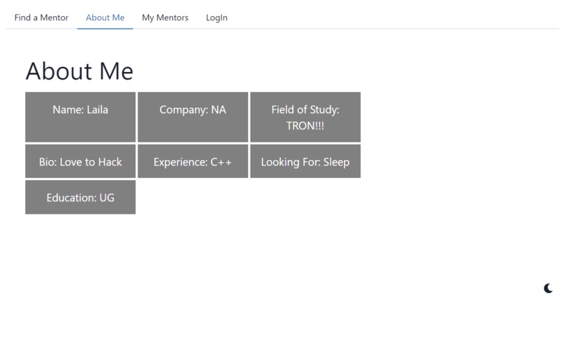 mentorXmentee – screenshot 3