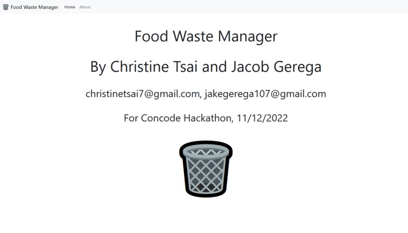 Food Waste Manager – screenshot 1