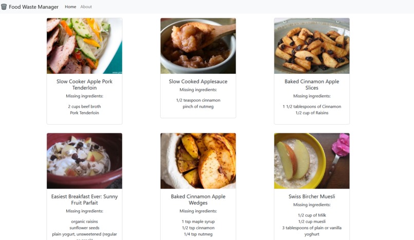 Food Waste Manager – screenshot 4