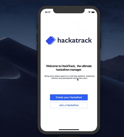 HackTrack – screenshot 3