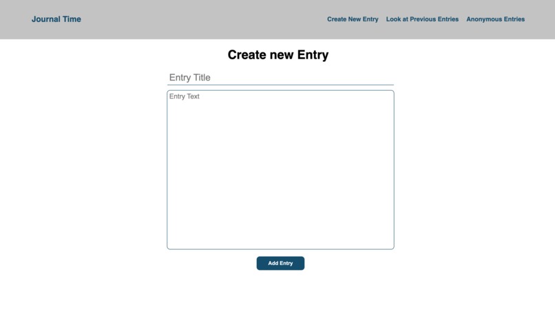 Journal Time – screenshot 1