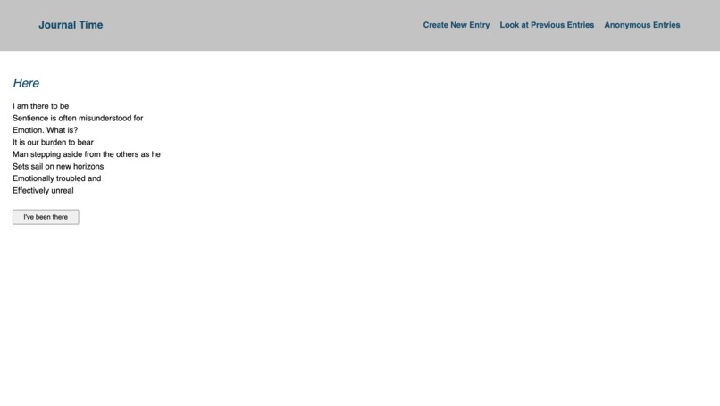 Journal Time – screenshot 4