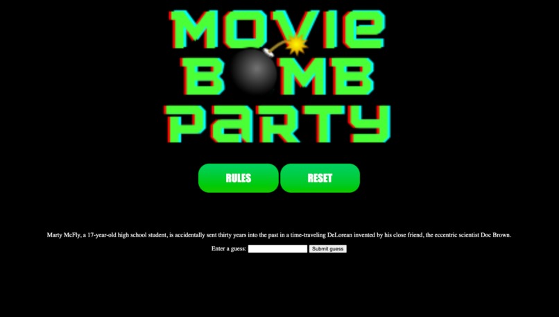 Movie Bomb Party – screenshot 1