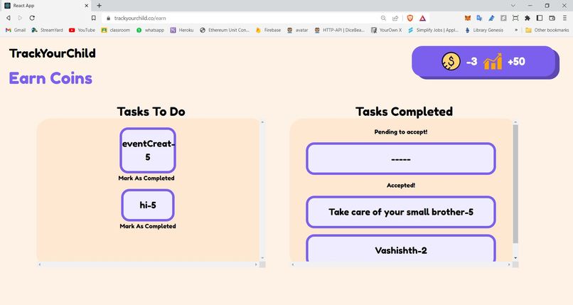 Track Your Child – screenshot 2