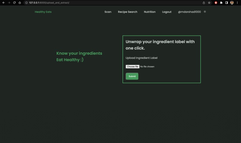 Healthy Eats – screenshot 3