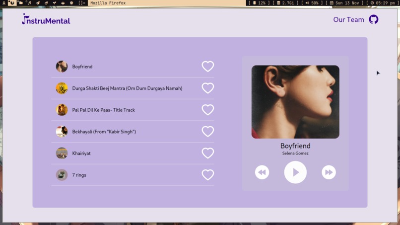 Instumen.tel – screenshot 2