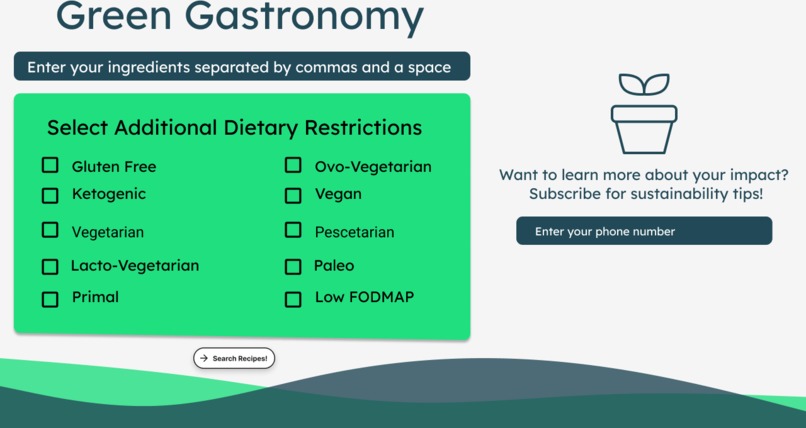 Green Gastronomy – screenshot 1